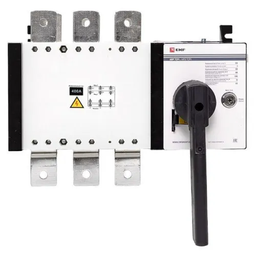 Устройство автоматического ввода резерва АВР 3п 400А 230В ТСР1 PROxima EKF ats-tsr1-400A-3p-pro фото 2