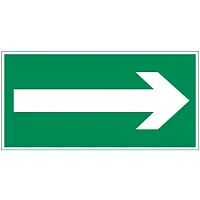 Знак Resist "Указательная стрелка" VARTON V4-EM-00.0057.ADV-0002