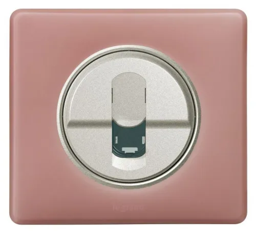 Панель лицевая Celiane для розетки компьютерной RJ45 титан Leg 068551 фото 4