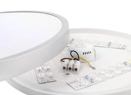 Светильник светодиодный LBS-8732 32Вт Flat silver настенно-потолочный Ultraflash 15160 фото 2