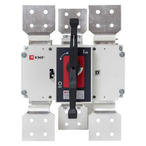 Рубильник-выключатель 3п 2500А с рукояткой управления для прямой установки PowerSwitch PROxima EKF psds-2500-3 фото 2
