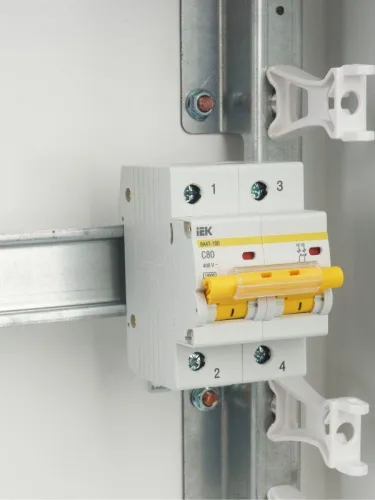 Выключатель автоматический модульный 2п C 80А 10кА ВА47-100 KARAT IEK MVA40-2-080-C фото 6
