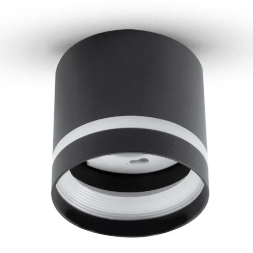 Светильник встраиваемый IP20 под лампу GX53 LGX53-02 C02 черн. Camelion 15395