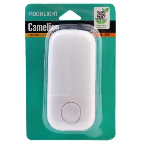 Светильник светодиодный ночник LED с выкл 220В NL-255 Camelion 15373 фото 4