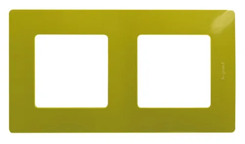 Рамка 2-м СП Etika IP20 зел. папоротник IEK 672542