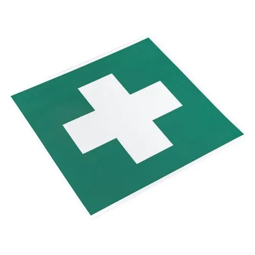 Наклейка "Аптечка первой медицинской помощи" EC01 200х200мм PROxima EKF an-4-03 фото 2