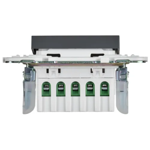 Кнопка звонка SKANDY 10А SK-V17T для отелей с индикацией титан IEK SK-V14-2-10-K48 фото 5