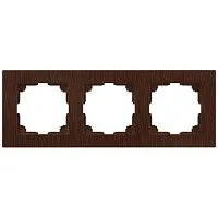 Рамка 3-м СП Accent 6-503-10 венге Intro Б0063794