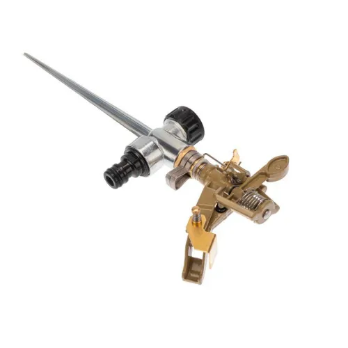 Разбрызгиватель латунный импульсный с регулировкой угла горизонта распыления до 26м ЧЕТЫРЕ СЕЗОНА 62-0255 фото 4