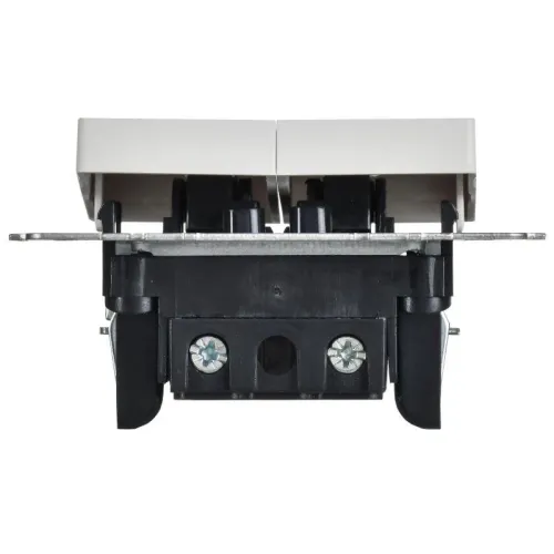 Выключатель 2-кл. СП BRITE ВС10-2-0-БрАБ 10А механизм арктич. бел. IEK BR-V20-0-10-K91 фото 4