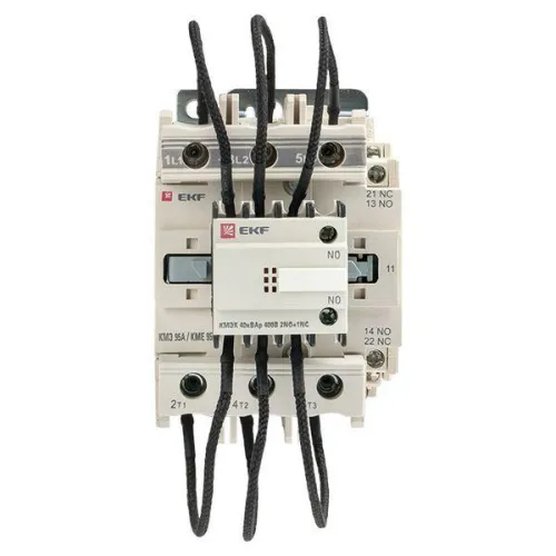 Контактор для конденсатора КМЭК 40квар 400В 2NО+1NC PROxima EKF ctrk-s-95-40-400 фото 2