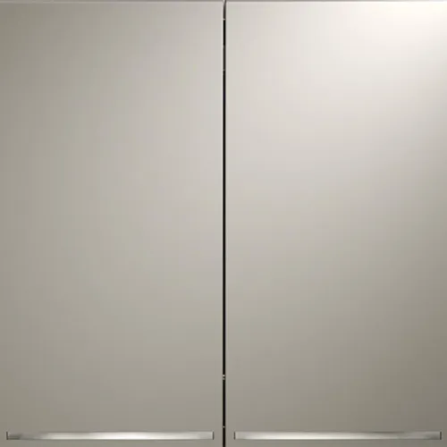 Переключатель проходной 2-кл. СП S70 10А с подсветкой механизм кашемир Voltum VLS020403 фото 3