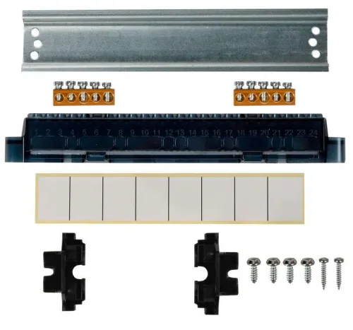 Корпус ЩРН-П-8 TEKFOR IP41 бел. дверь пластик. IEK TF5-KP13-N-08-41-K01-K01 фото 3