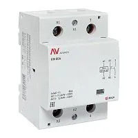 Контактор модульный КМ 80А 1NC+1NO 230В AC (3 мод.) AVERES EKF km-av-3-80-11-230V