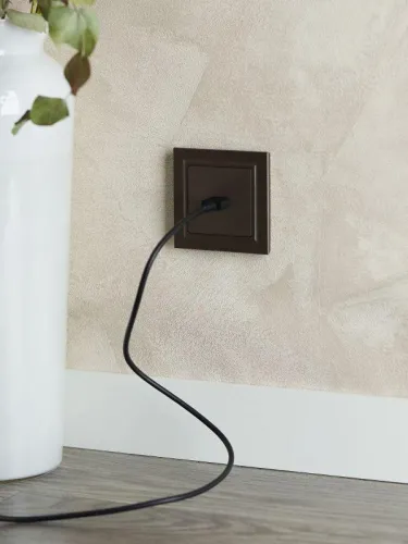 Розетка СП BRITE HDMI РHDMI-0-БрТБ механизм бронза IEK BR-H10-K45 фото 8