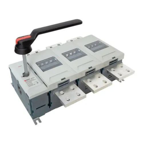 Рубильник-выключатель 3п 4000А с рукояткой управления для прямой установки PowerSwitch EKF psds-4000-3 фото 5