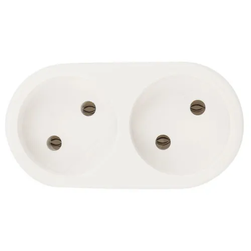 Разветвитель 2-м без заземл. 10А бел. Rexant 11-1074 фото 6