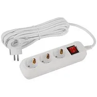 Удлинитель 3х5м с заземл. с выкл. ПВС 3х1 UDL-16-350-ES Greenline Эра Б0065066