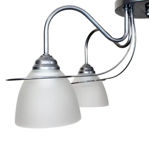 Светильник НСБ 01-5х60-137 "Атлас" 151 хром (Плафон 0898) E27 ИУ Элетех 1005404476 фото 2