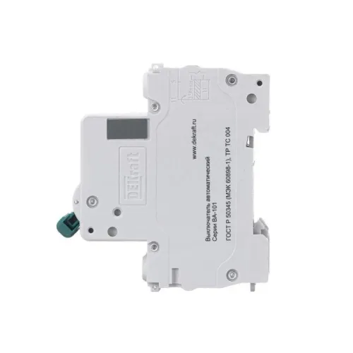 Выключатель автоматический модульный 2п C 25А 4.5кА ВА-101 DEKraft 11068DEK фото 3