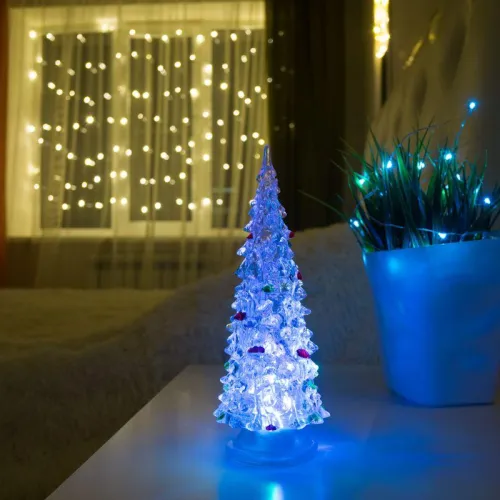 Фигура светодиодная "Елочка" 15см 1LED RGB 0.1Вт 4.5В IP20 элементы питания 3хAG13(LR44) (не в компл.) Neon-Night 513-022 фото 6