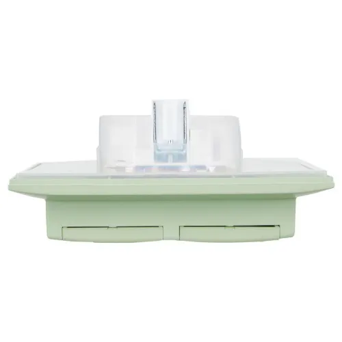 Розетка 2-м SKANDY 16А IP44 с крышкой в сборе SK-R12G мятный IEK SK-R26-16-44-K06-F фото 2