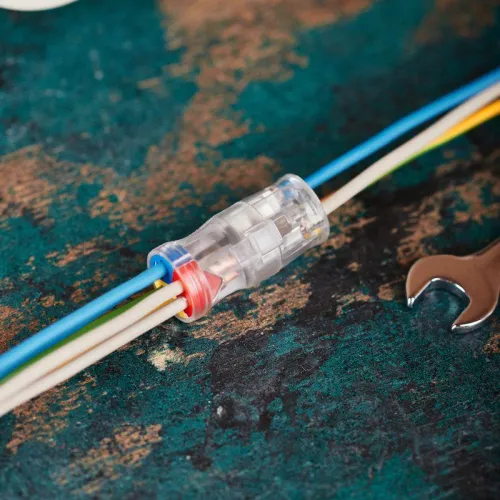 Экспресс-Клемма СМК 2273-2x3R проходная разъемная 3 полюса 3х2-проводная 0.5-2.5кв.мм (уп.50шт) Rexant 07-5244 фото 3