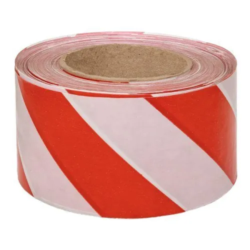 Лента оградительная ЛО "Красно-белая" 75х250 Basic EKF lo-75x250-bas фото 3