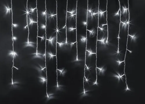 Гирлянда светодиодная "Бахрома" 93 689 NGF-D029-03 4.7х0.6м 240LED CW IP44 BL Navigator 93689 фото 2