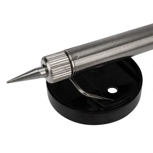 Набор для пайки №13 (паяльник 30Вт подставка губка для удаления припоя канифоль припой) Rexant 12-0166 фото 11