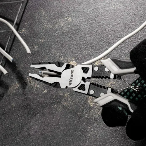 Плоскогубцы многофункциональные универсальные 200мм Kranz KR-12-4651-5 фото 2