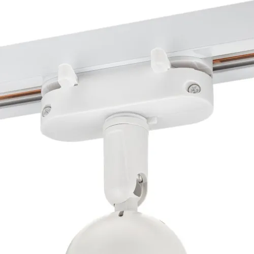 Светильник трековый ARTLINE поворотный 55х55х87мм GU10 230В пластик 4кв.м бел Ritter 59869 9 фото 11