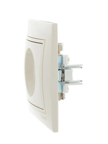 Розетка телевизионная проходная TV СП Mira крем./крем. LEZARD 701-0303-129 фото 3