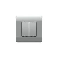 Переключатель 2-кл. NEW3-E 10А серебр. CHINT 431391