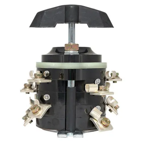 Переключатель пакетный 1-кл. 100А IP00 ПП 4-100/Н2 М3 исп.3 черн. EKF pp-4-100-3 фото 4