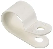 Скоба крепежная 12мм нейлон. бел. (уп.50шт) IEK USK11-12-050-K01