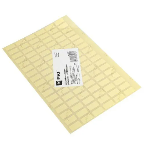 Наклейка "220В" 10х15мм EKF an-2-02 фото 4