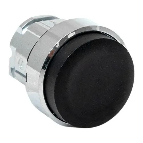 Механизм кнопки исполнительный XB4 черн. выпирающая возвратный без фиксации без подсветки IP65 EKF XB4BL-BL-65