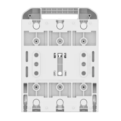 Выключатель горизонтальный предохранитель разъединитель 400А 3P крепление на монтажную плату DKC FSH02-3P фото 3