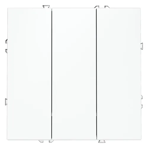 Выключатель 3-кл. СП S70 10А механизм бел. матов. Voltum VLS030102