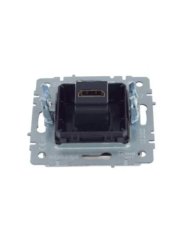 Розетка СП BRITE HDMI РHDMI-0-БрА механизм алюм. IEK BR-H10-K47 фото 5