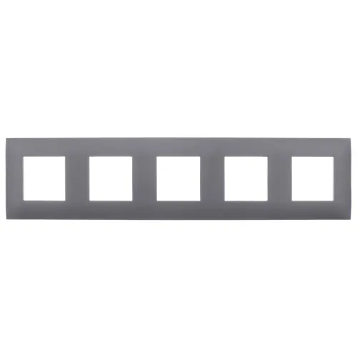 Рамка 5-м SKANDY SK-F05G графит IEK SK-M52-K53 фото 2