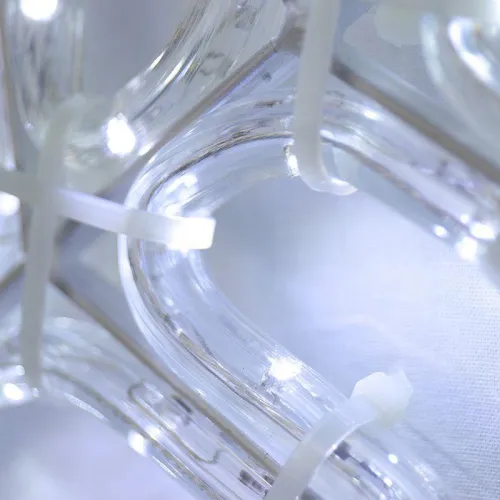 Фигура светодиодная "Снежинка" 55х55см 28Вт 220В IP44 дюралайт бел. Neon-Night 501-334 фото 3