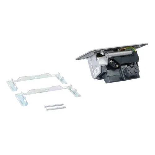 Блок выдвижной неукомплект. 4мод. с компл. для монтажа ЭУИ в стол алюм. Leg 654014 фото 3