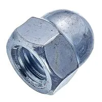 Гайка колпачковая М12 DIN 1587 цинк (европодвес) (уп.2шт) СТРОЙМЕТИЗ 3150071
