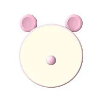 Светильник настольный Qplus 5Вт 2700-6000К 200лм 5В аккум. Li-ion 1200мА.ч диммир. ночник роз. GAUSS NN7024