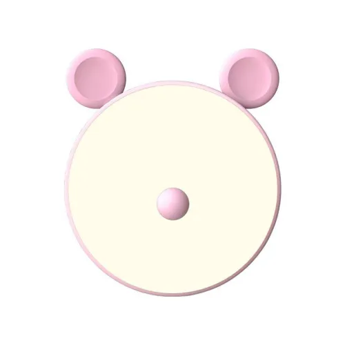 Светильник настольный Qplus 5Вт 2700-6000К 200лм 5В аккум. Li-ion 1200мА.ч диммир. ночник роз. GAUSS NN7024