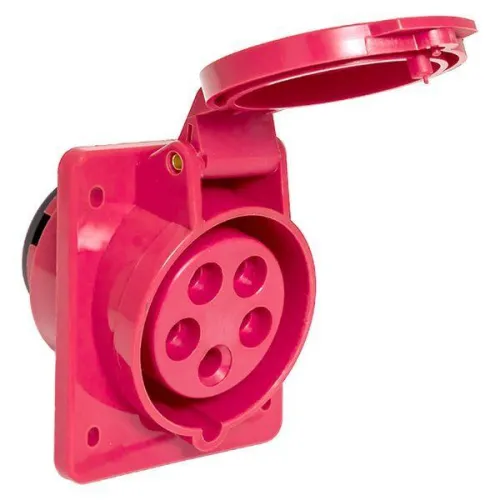 Розетка скрыт. уст. 16А 380В 3P+РЕ+N IP44 (415) EKF ps-415-16-380 фото 5