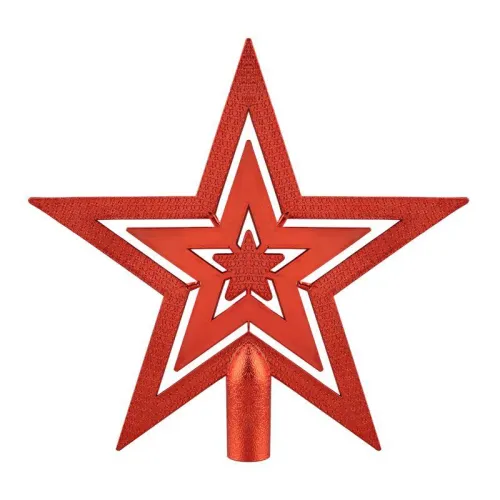 Фигура "Звезда" 20см IP20 на елку красн. Neon-Night 501-005 фото 3