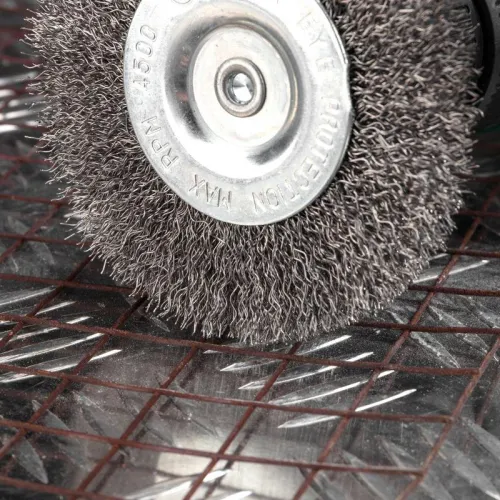 Щетка дисковая для дрели витая стальная проволока 100мм Kranz KR-91-1246 фото 8